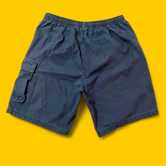 Nike Cargo Utility Shorts Black XL | 100% Cotton | Elastic Waist - Picture 4 of 7